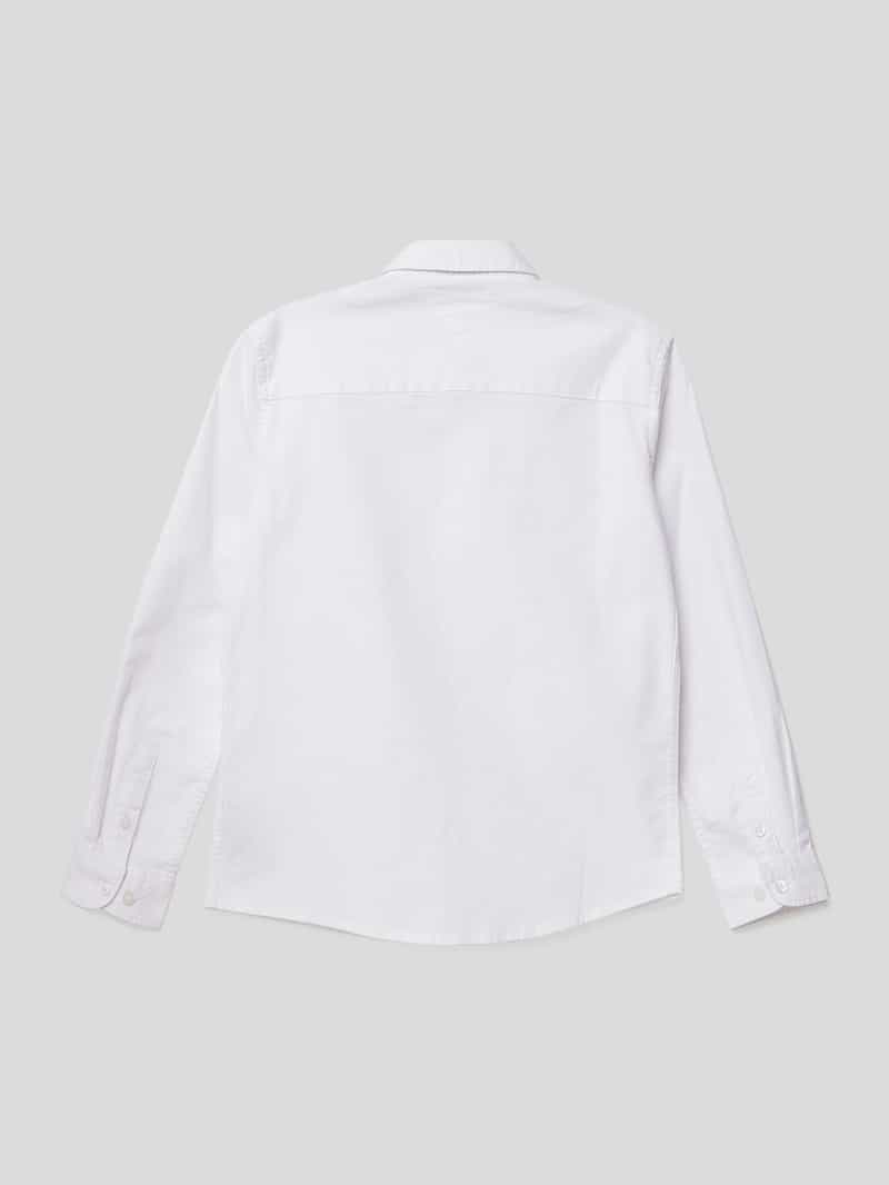 Overhemd met labelstitching Tommy Hilfiger Teens