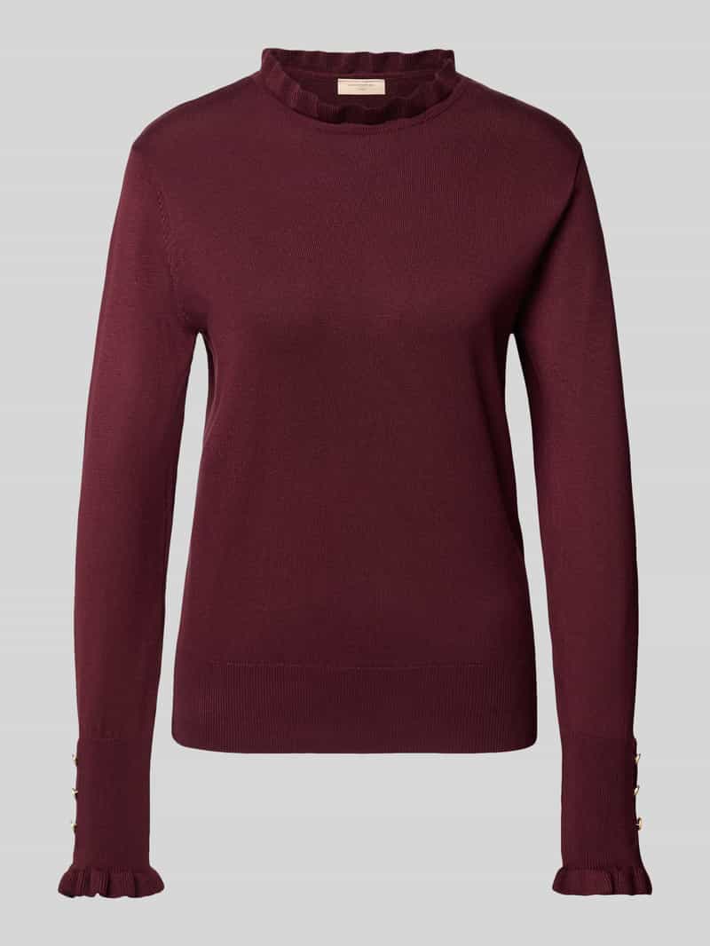 FREE QUENT Regular fit shirt met lange mouwen van viscosemix model 'Katie'