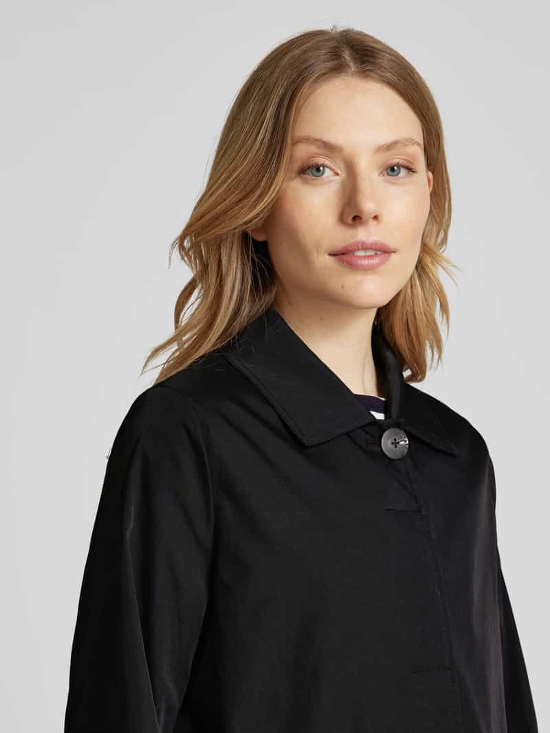 Christian Berg Woman Selection Lange jas met strookzakken