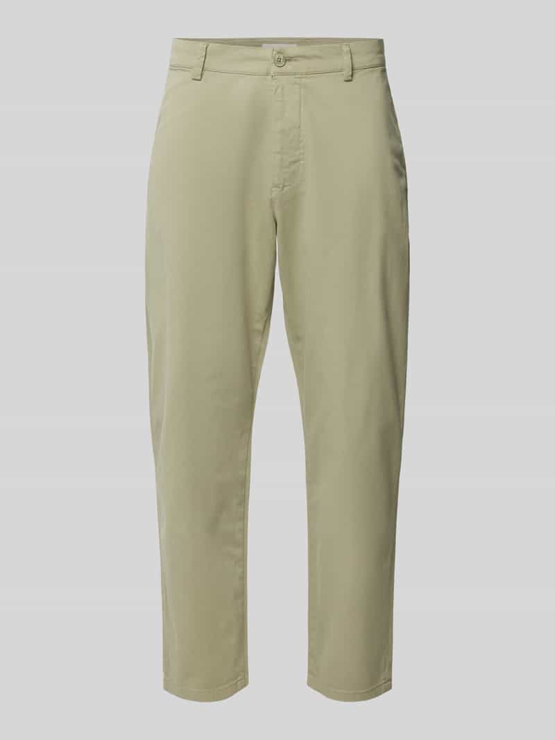 casual friday Stoffen broek met Franse steekzakken model 'PEPE'