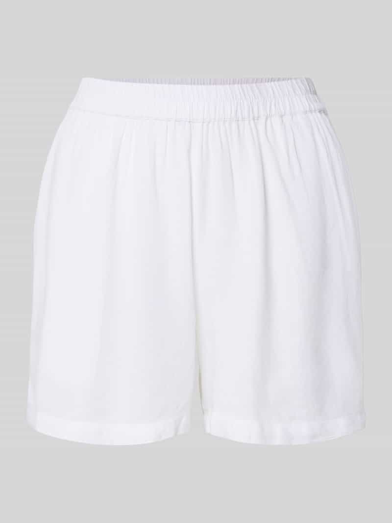 Pieces Regular fit korte broek met all-over motief model 'PIA'