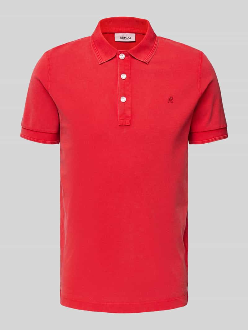 Replay Poloshirt van puur katoen