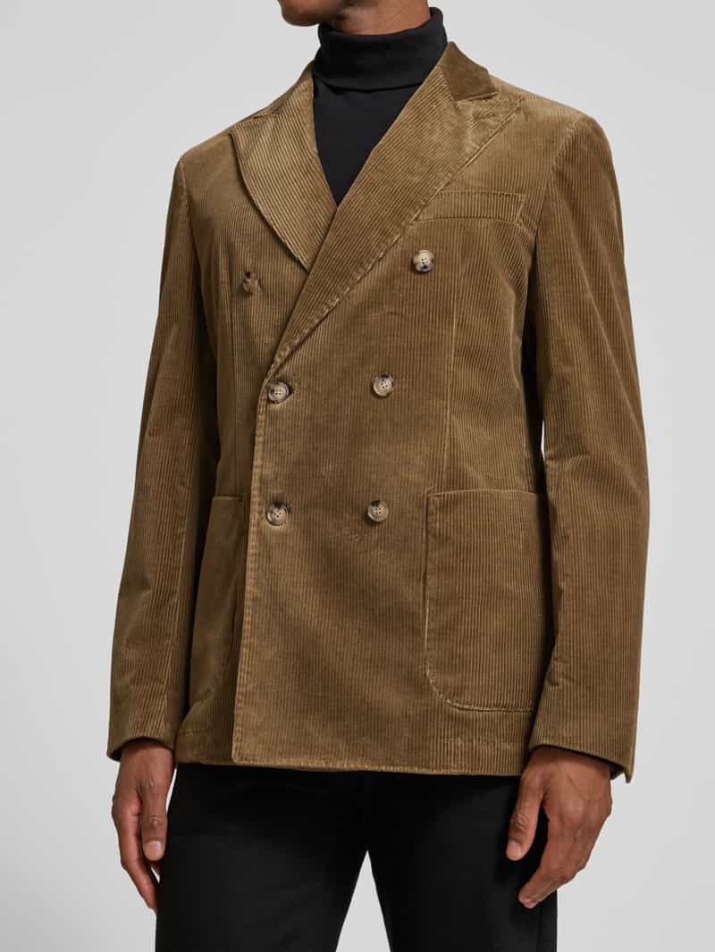 Boss Slim fit colbert van katoenmix model 'HANRY'