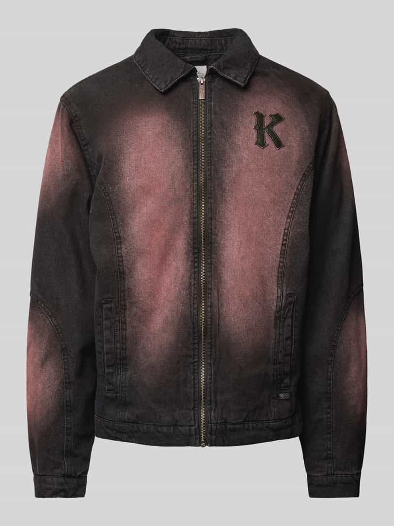 Karl Kani Jeansjack met labelbadge