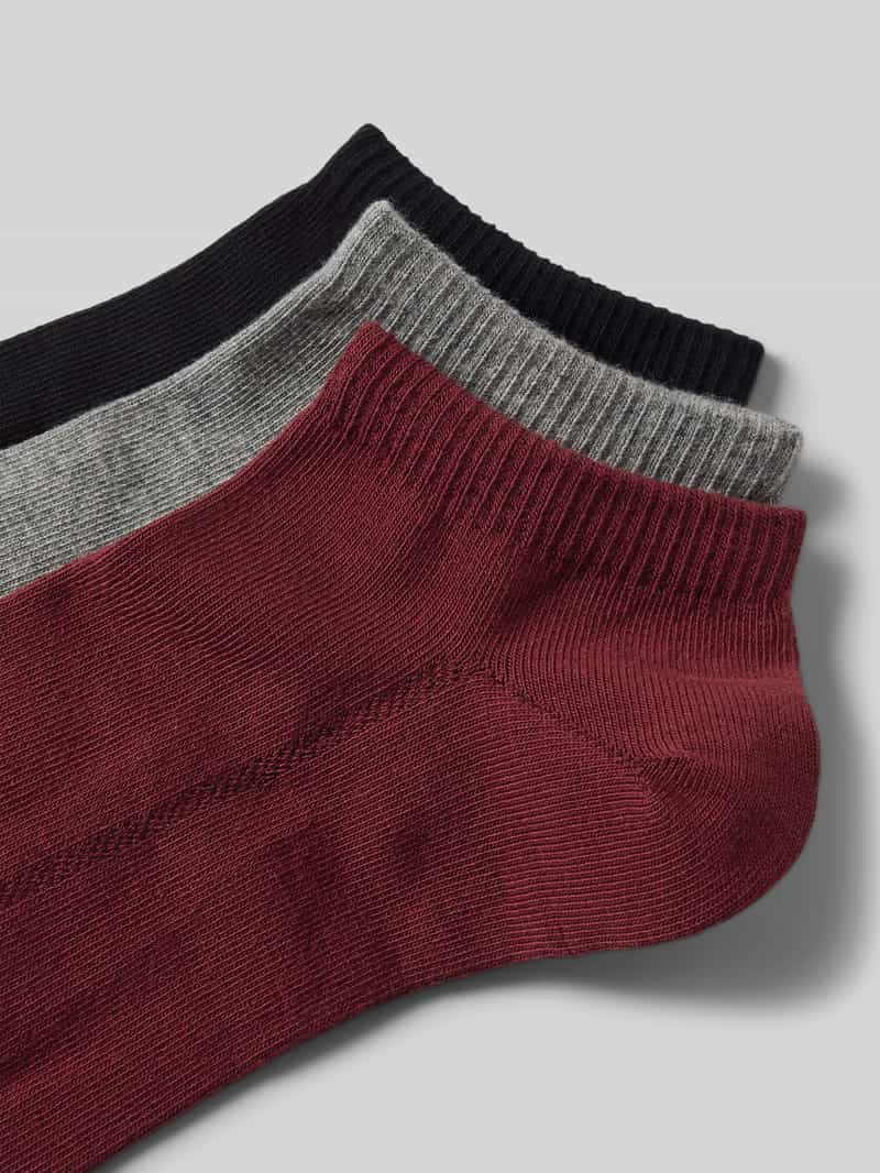 Levi's Sneakersokken met logo in een set van 3 paar