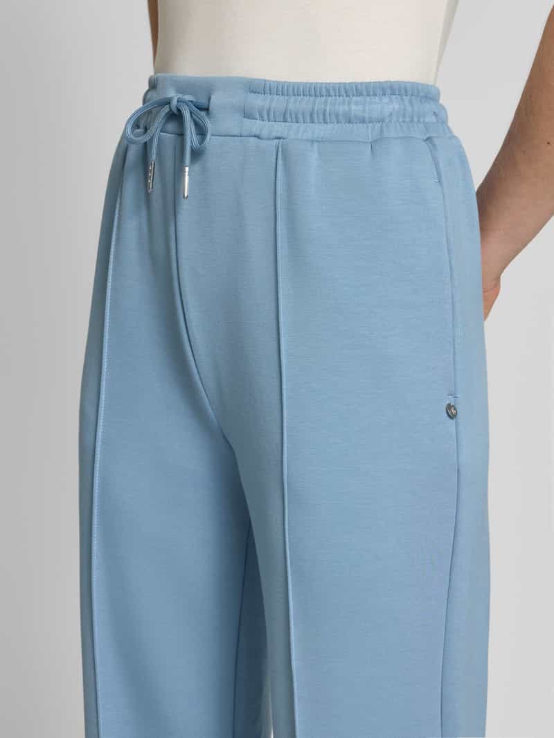 Scotch & Soda Sweatpants met elastische band en siernaden