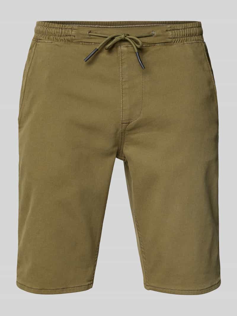 Blend Korte slim fit broek met tunnelkoord model 'BLIZZARD'
