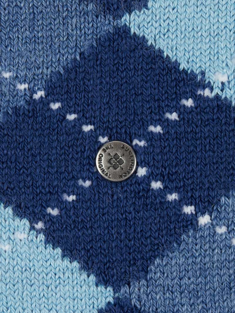 Burlington Sokken met labeldetail model 'WHITBY'