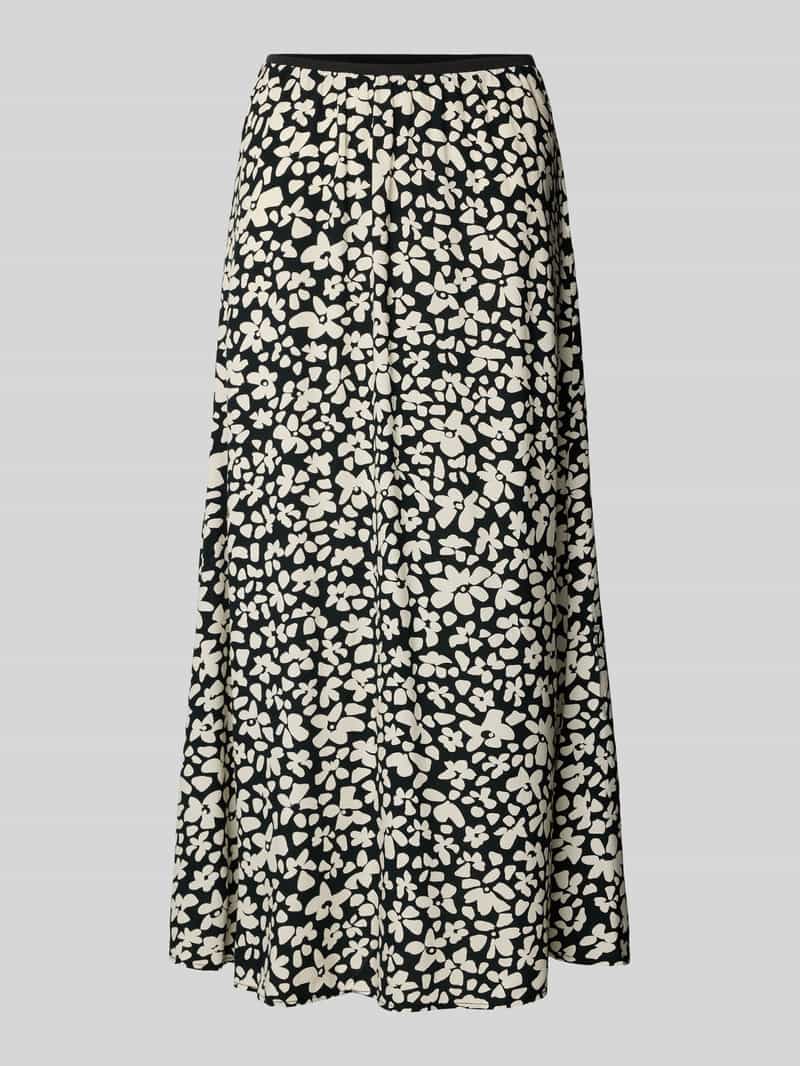 Vero Moda Uitlopende midirok van pure viscose model 'ALBA'