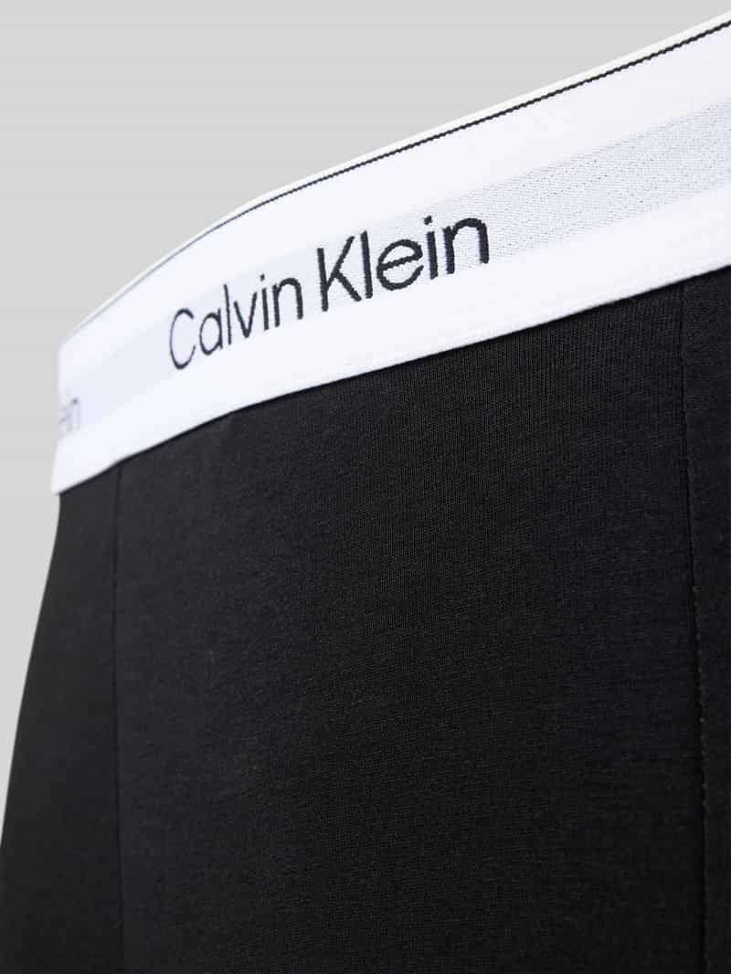 Calvin Klein Underwear Boxershort met logostitching in een set van 3 stuks model 'Relaxed'