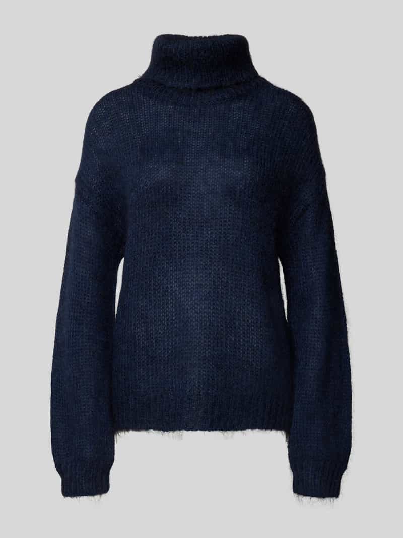 YAS Oversized gebreide pullover met ribboorden model 'LAMBI'