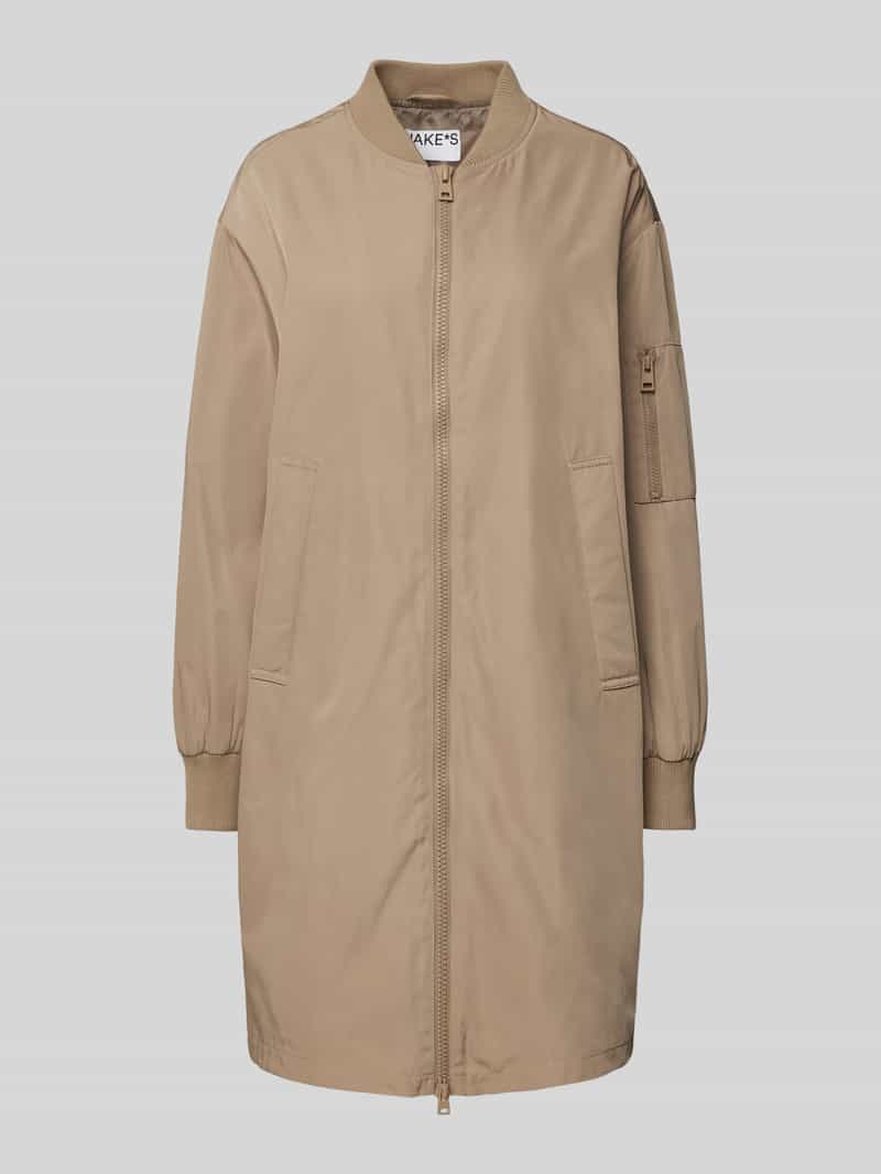 Jake*s Casual Jas met opstaande kraag