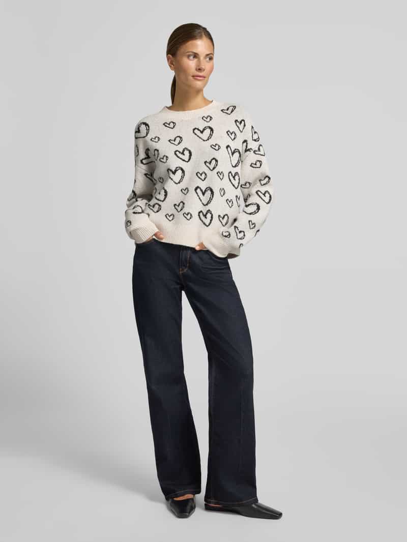 Vero Moda Pullover met ronde hals ecru, foto 5