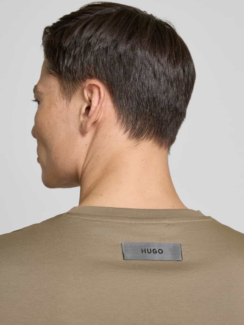 HUGO T-shirt met ronde hals model 'Dimerstee'