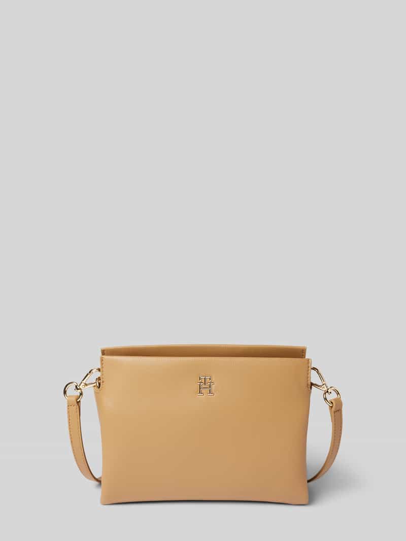 Handtas met logo-applicatie