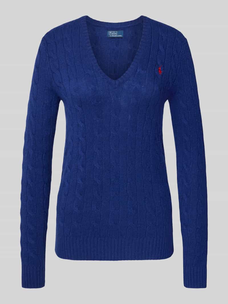 Polo Ralph Lauren Gebreide pullover van een mix van wol en kasjmier model 'KIMBERLY'