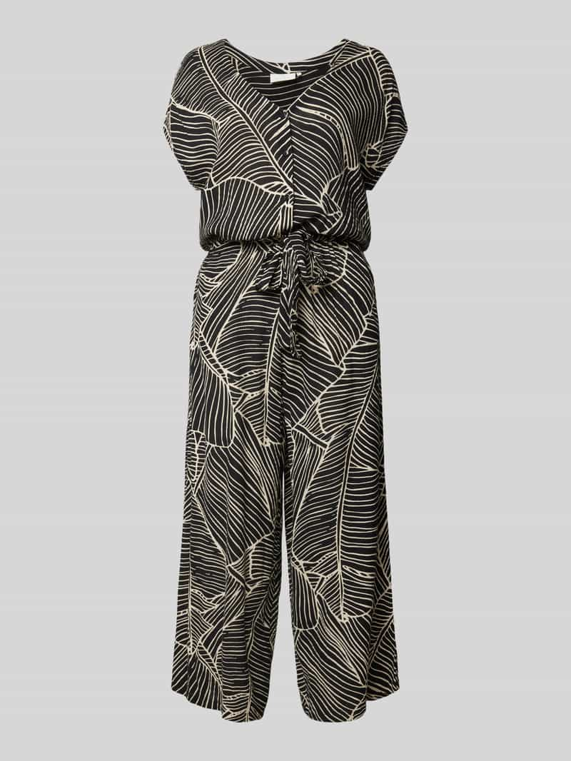 Kaffe Jumpsuit met strikceintuur, model 'mille Amber'