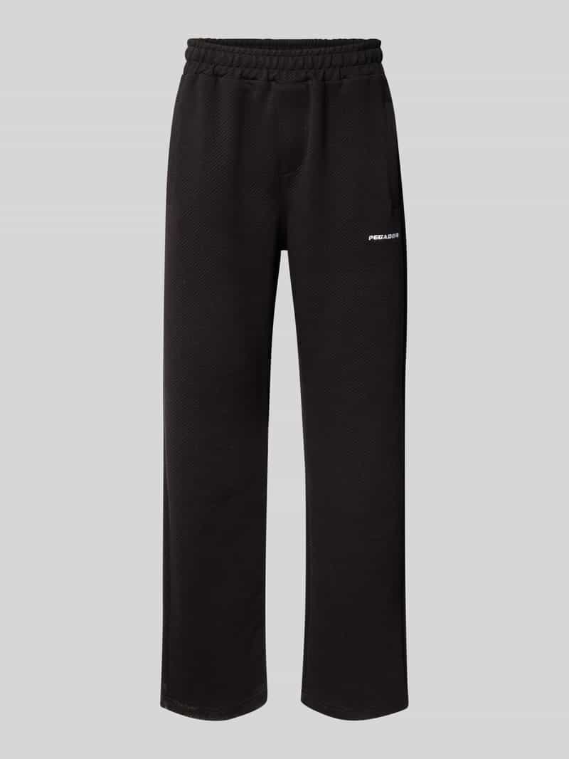 Pegador Sweatpants met logostitching en elastische band