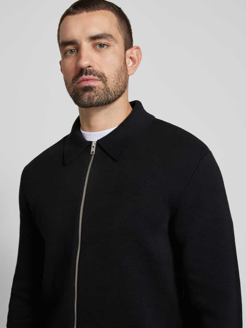 Jack & Jones Premium Gebreid jack met polokraag model 'BLAMILANO'