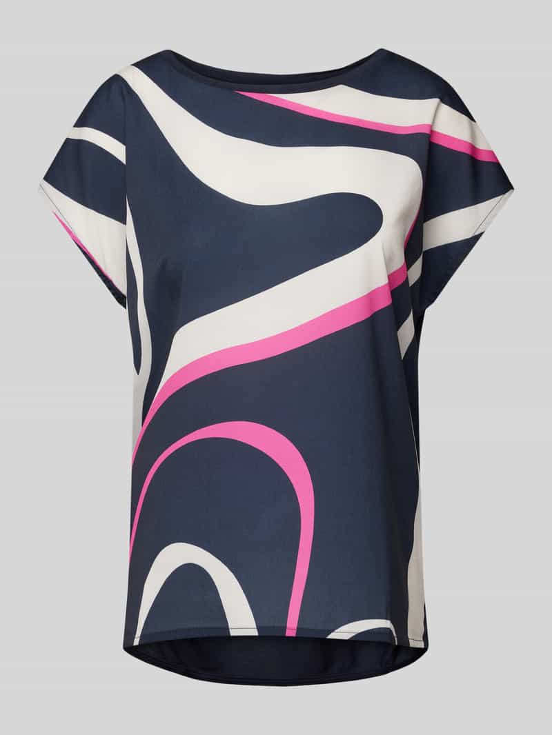 Opus T-shirt met ronde hals model 'Sibert'