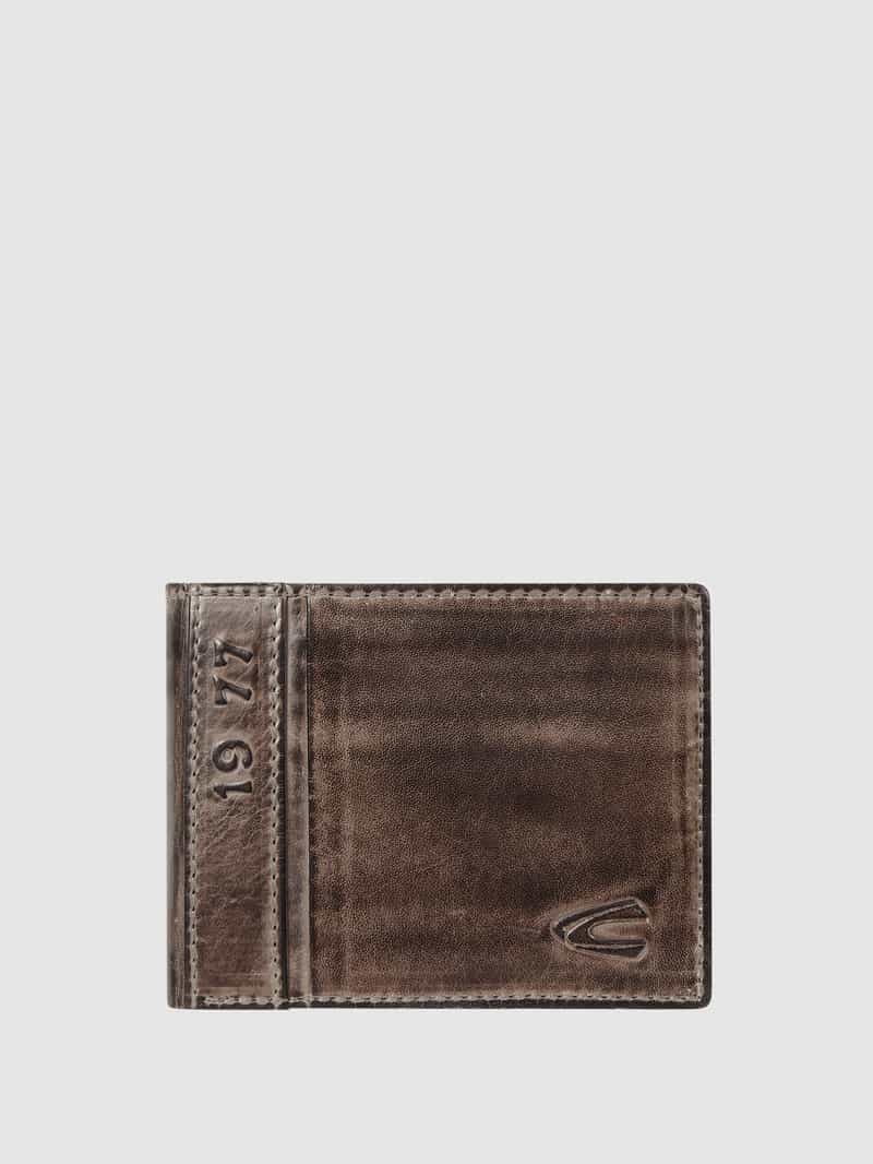 camel active Leren portemonnee in retrolook