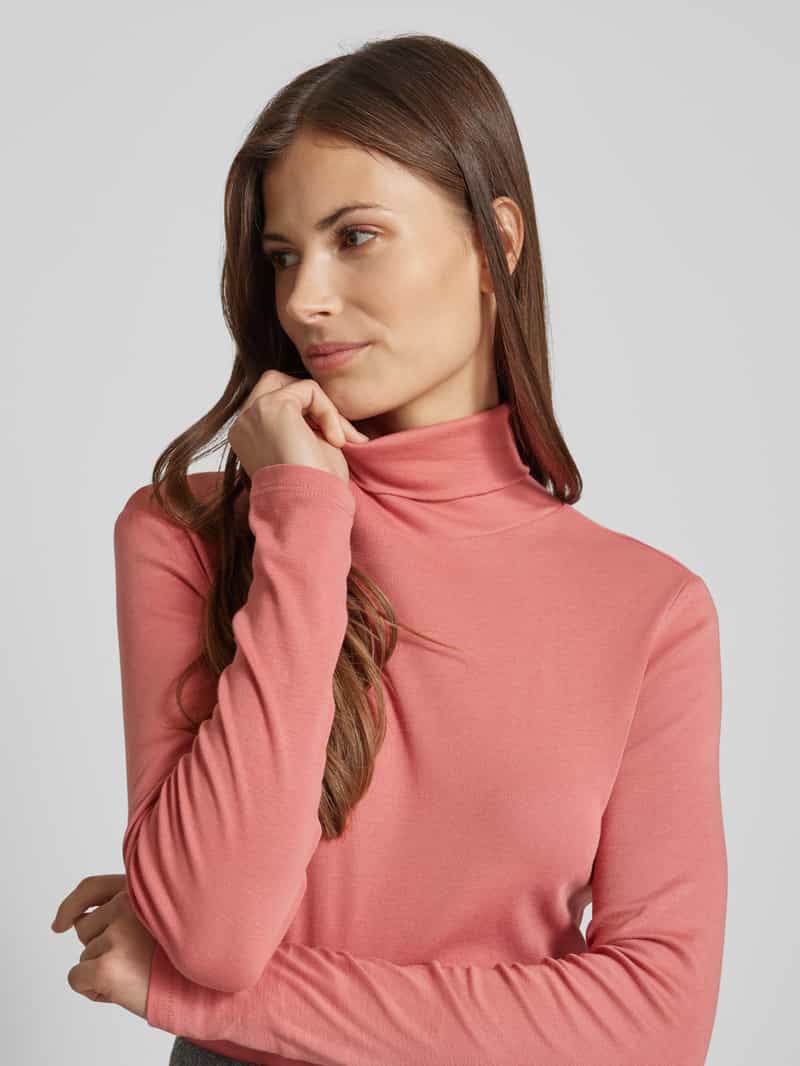 s.Oliver RED LABEL Slim fit shirt met lange mouwen van puur katoen met col
