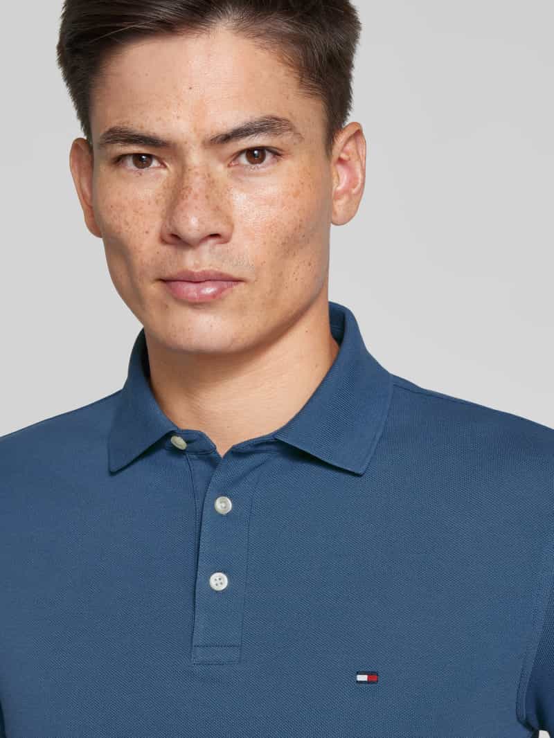 Tommy Hilfiger Slim fit poloshirt met logostitching