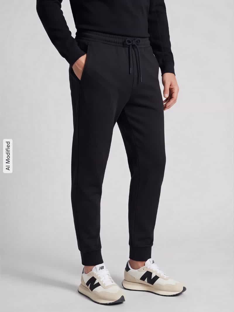 BOSS Green Sweatbroek met zijwaartse steekzakken
