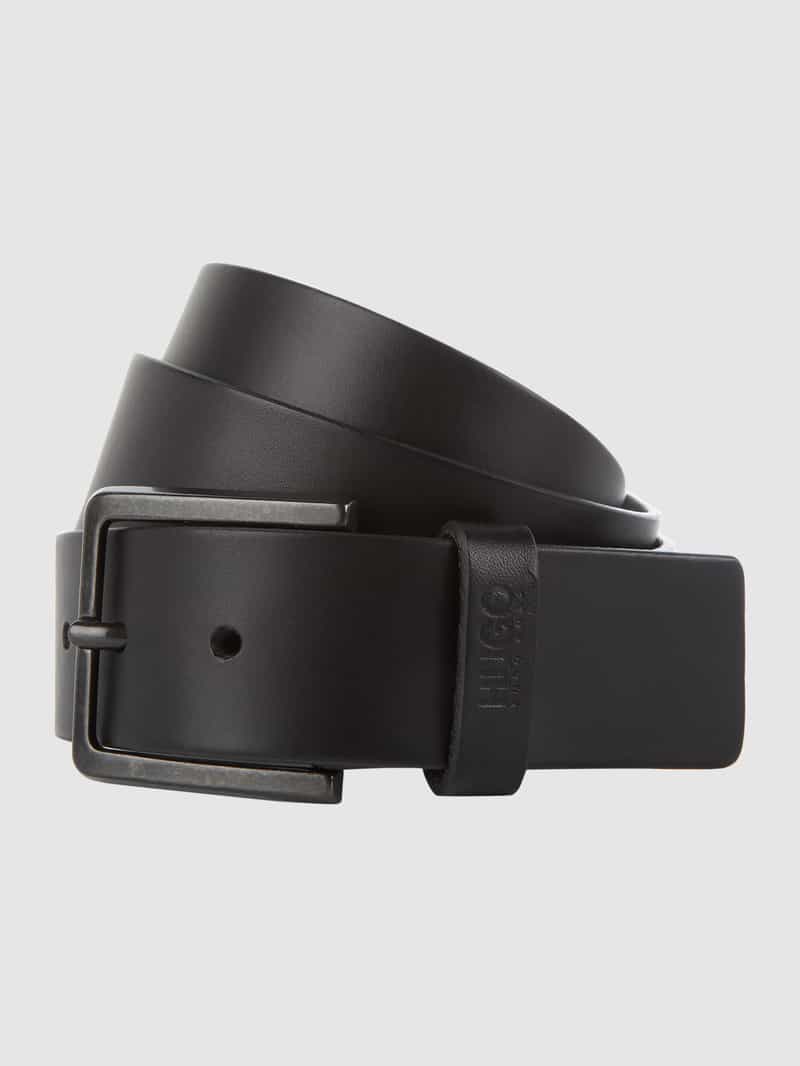 HUGO Leren riem model 'Gionio'