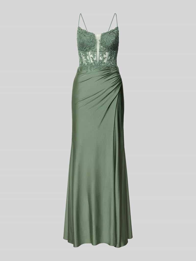 Hey Kyla Semi-transparante avondjurk met kant