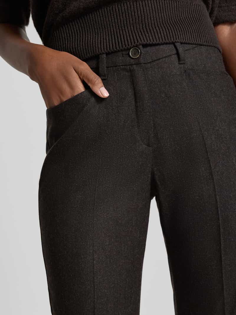 Raphaela By Brax Slim fit broek van lyocellmix model 'Pauline'