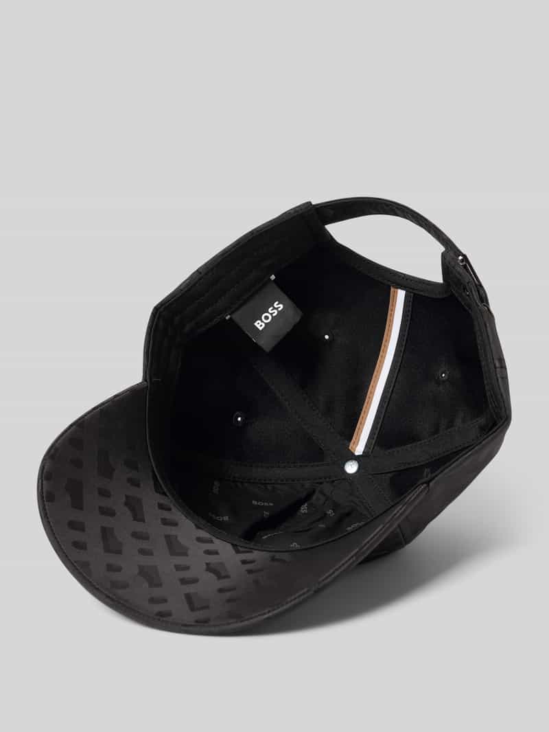 Boss Baseballpet met labelapplicatie model 'Seth'