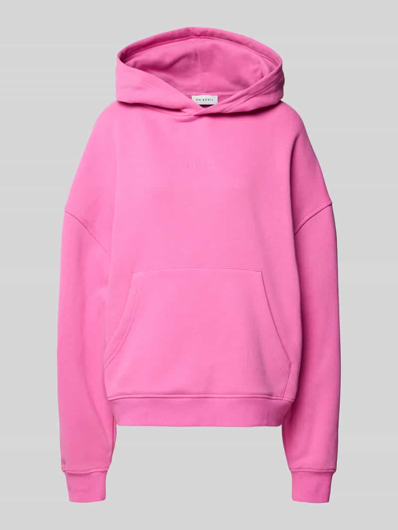 OH APRIL Hoodie met motiefprint aan de achterkant model 'Nostalgia Heart'