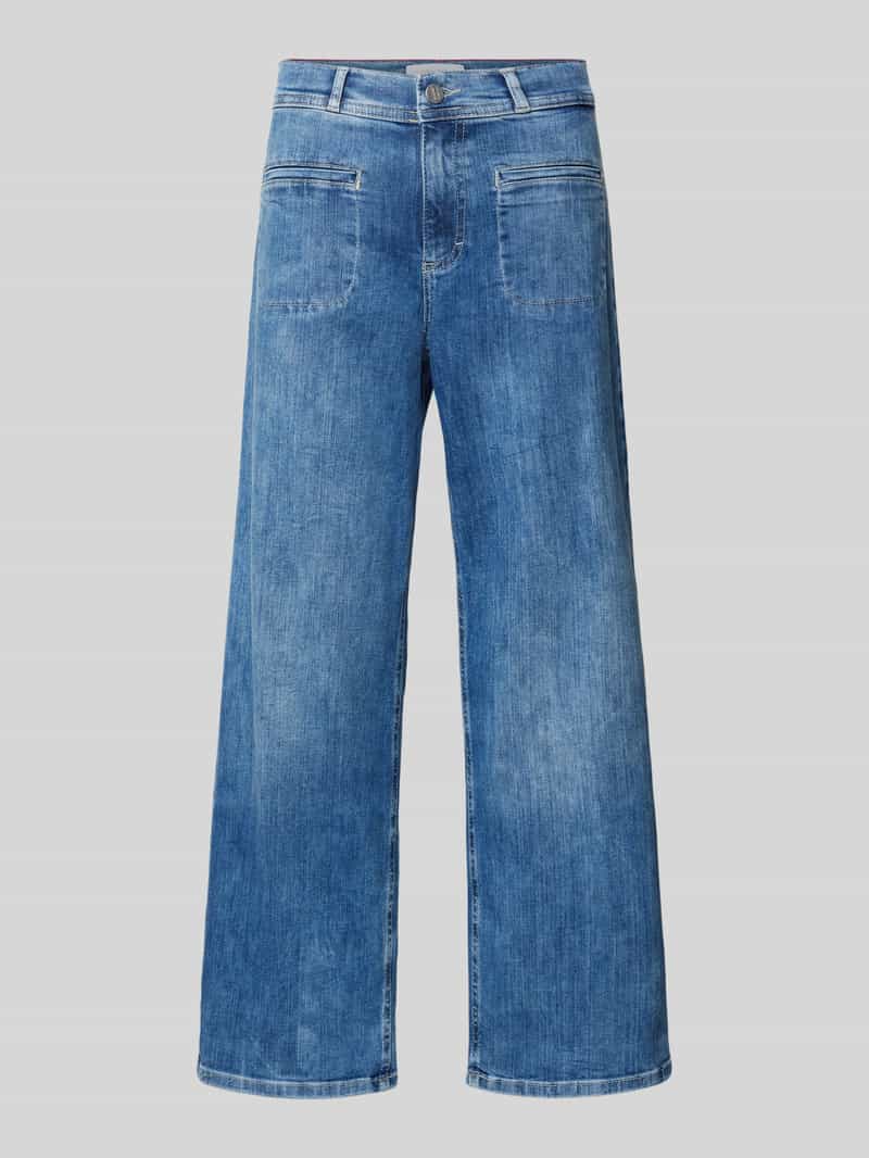 Angels Straight leg jeans met strookzakken model 'Linn'