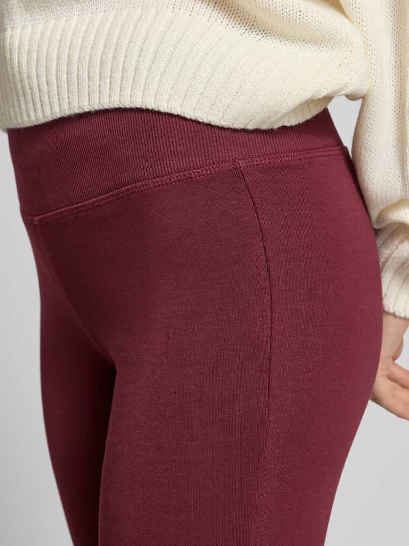 Review Flared fit legging met viscose