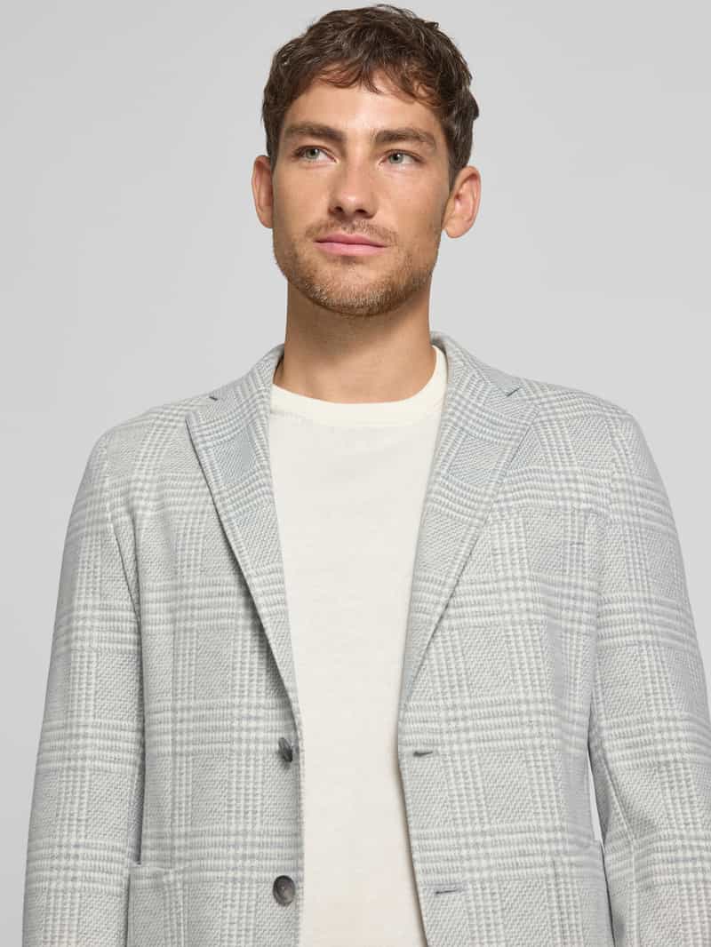 Boss Slim fit colbert van Italiaanse jersey model 'HANRY'