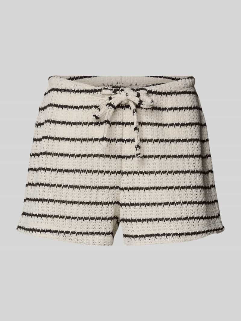 Gina Tricot Korte regular fit broek met tunnelkoord