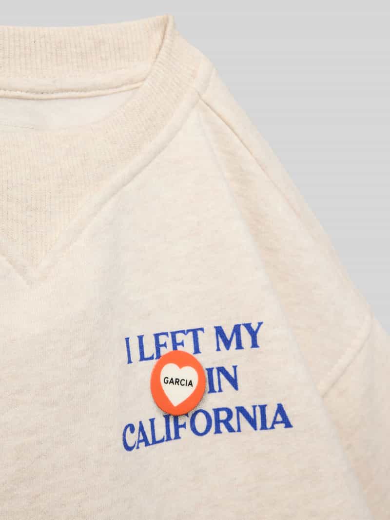 Garcia Sweatshirt met ribboorden