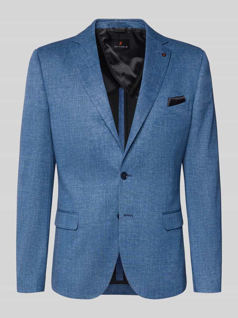 slim fit 2-knoops colbert met klepzakken model 'Nick'