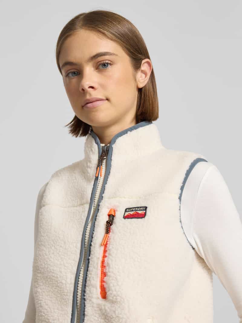 Superdry Gilet met opstaande kraag