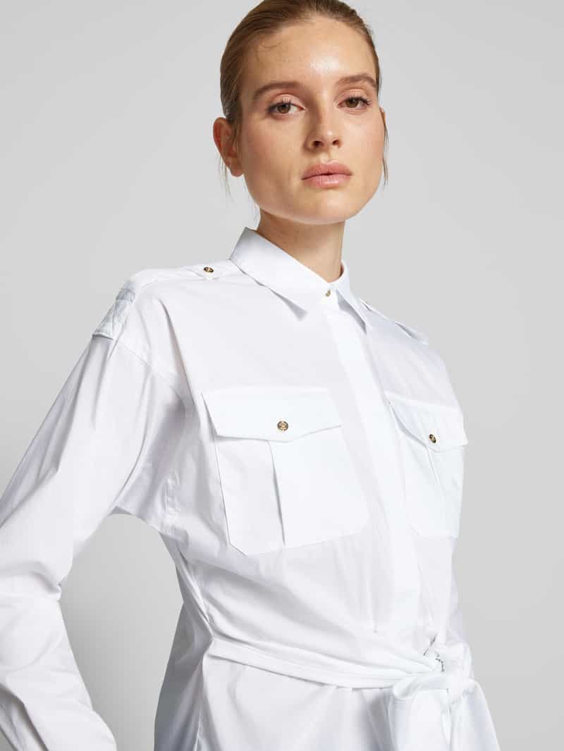 Lauren Ralph Lauren Overhemdblouse met blinde knoopsluiting model 'GIONINA'