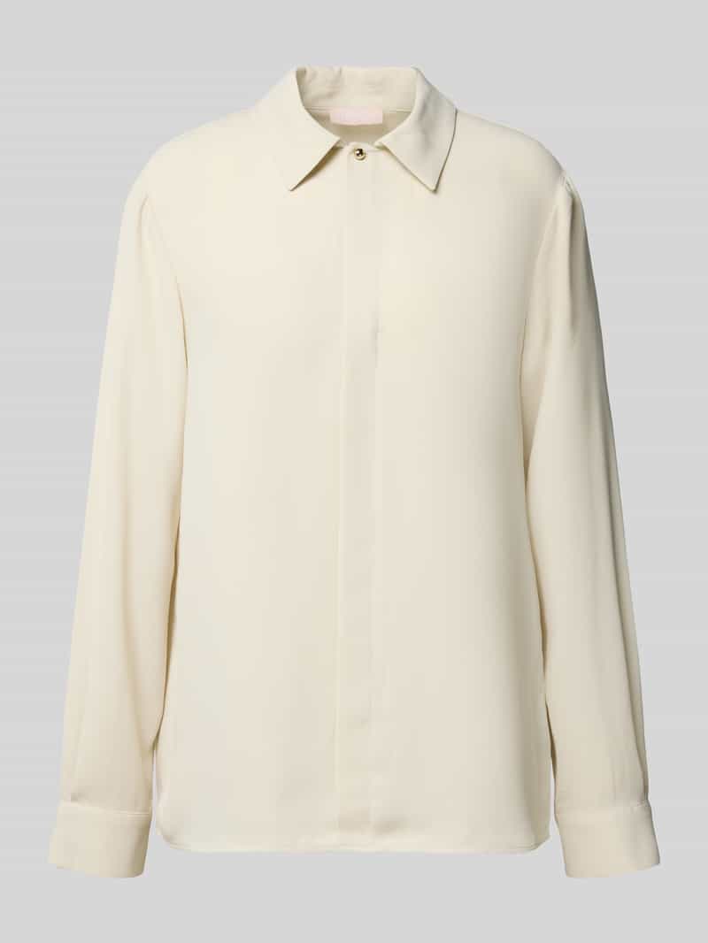 Liu Jo White Regular fit blouseshirt met platte kraag