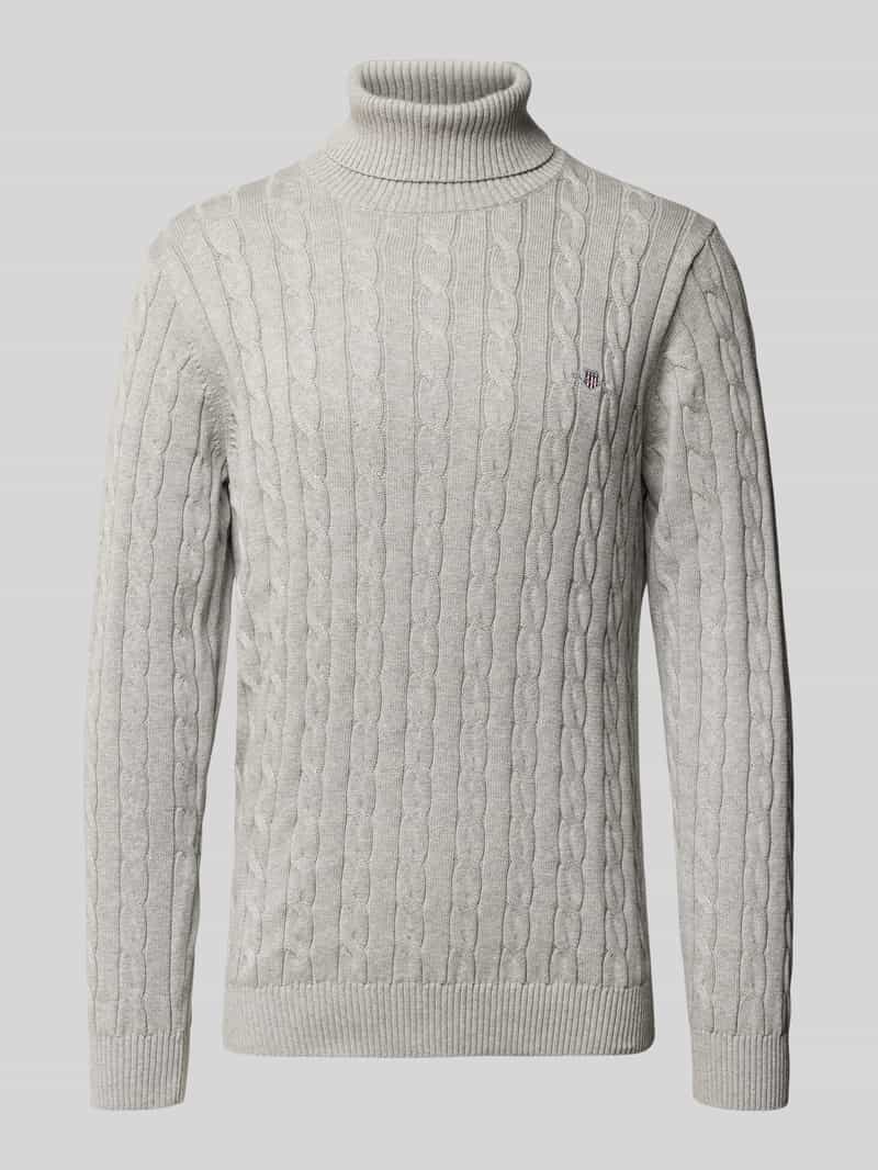 Gant Gebreide pullover met ribboorden