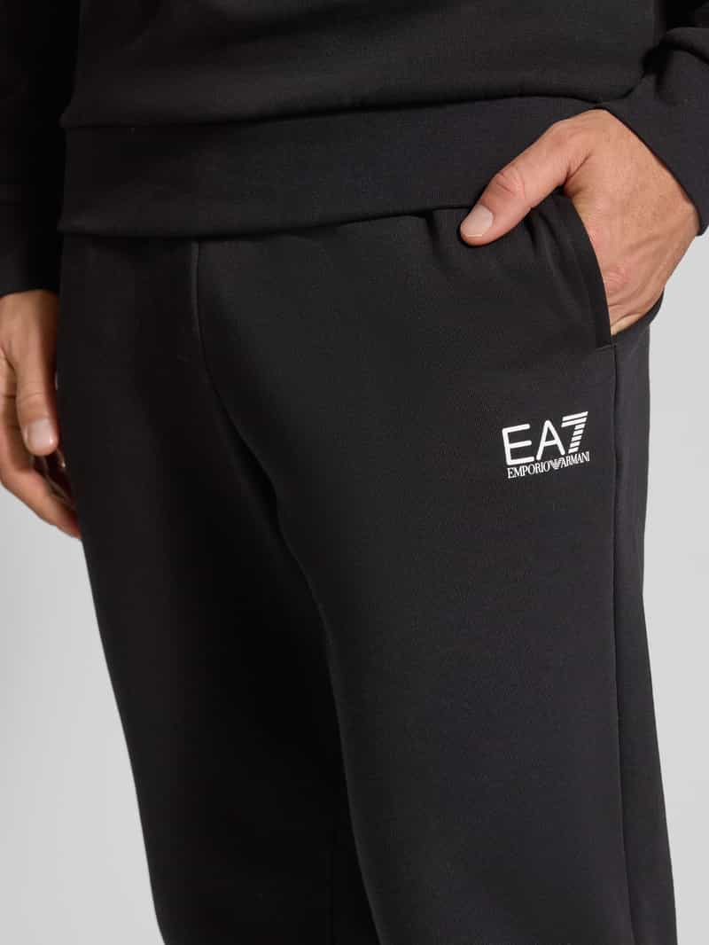 EA7 Emporio Armani Sweatbroek met elastische band