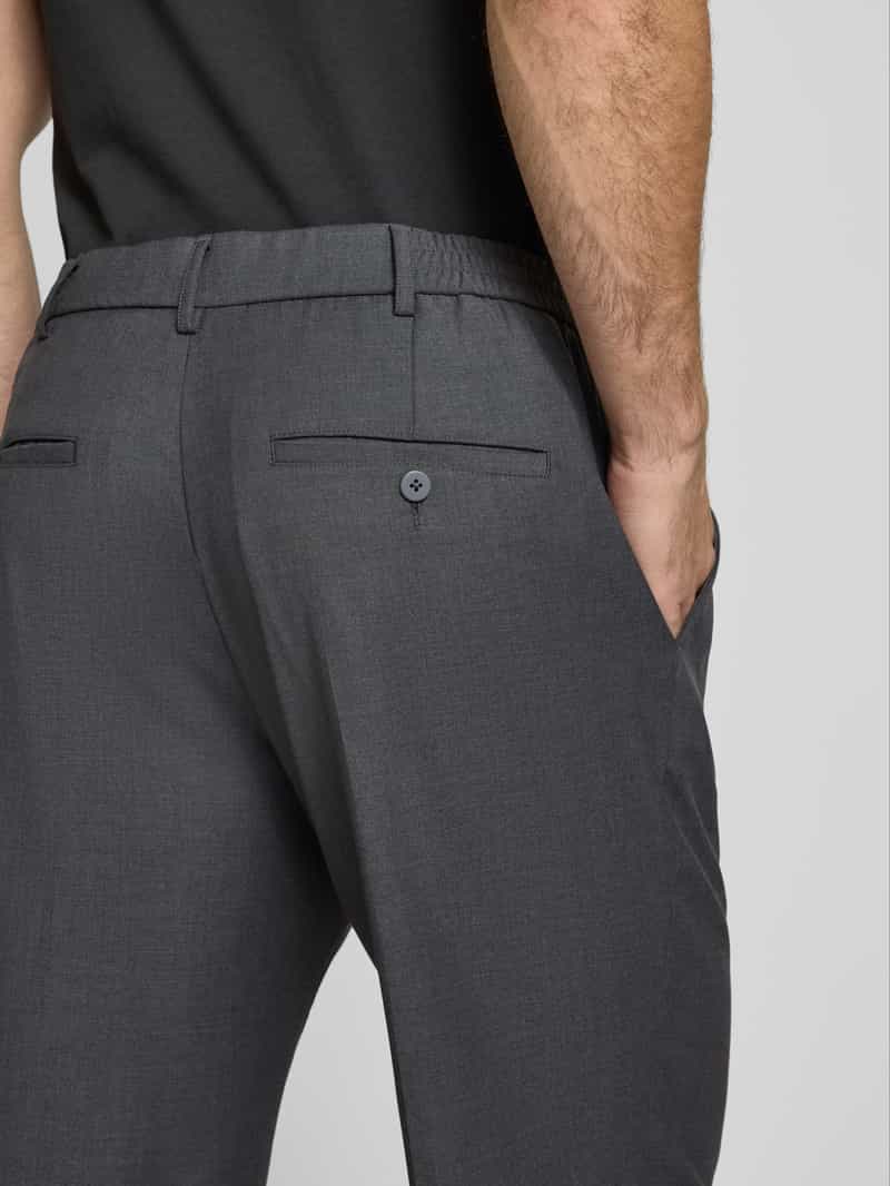 JAKE*S STUDIO MEN Pantalon met persplooien