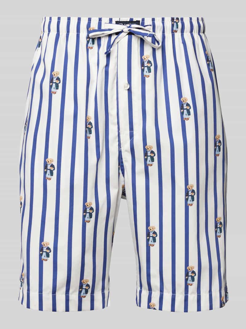 Polo Ralph Lauren Underwear Regular fit korte pyjamabroek met labelpatch