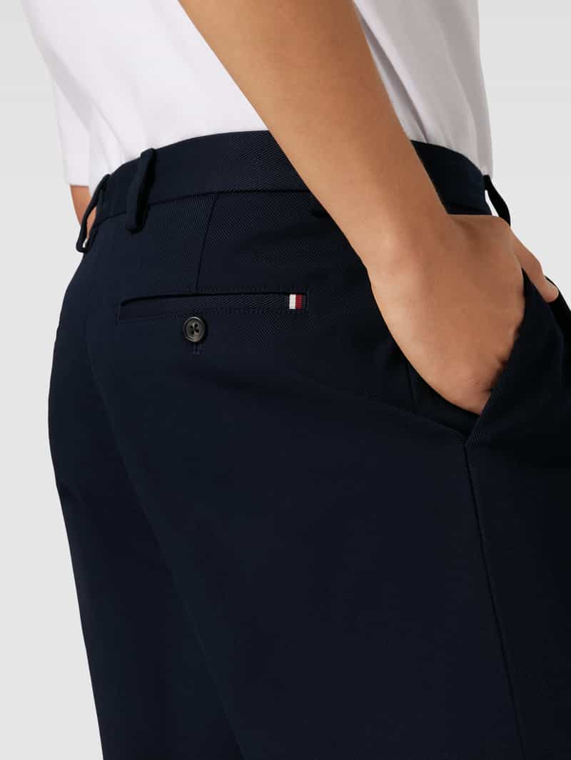 Tommy Hilfiger Stoffen broek met persplooien model 'GREENWICH'