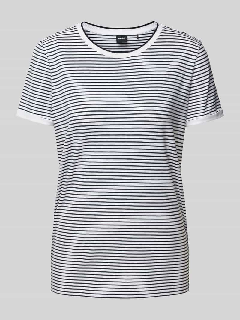 Boss T-shirt met ronde hals model 'EMASA'