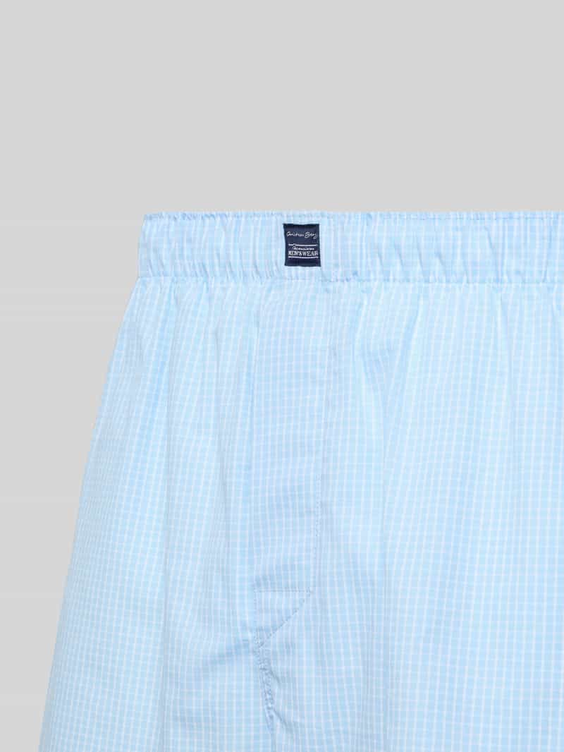 Christian Berg Men Boxershort met labelpatch in een set van 2 stuks