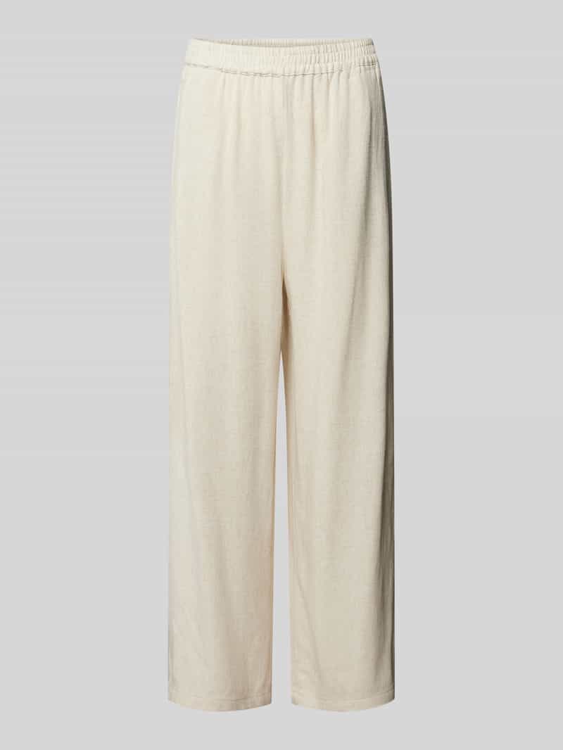 Jake*s Casual Wide leg broek met elastische band